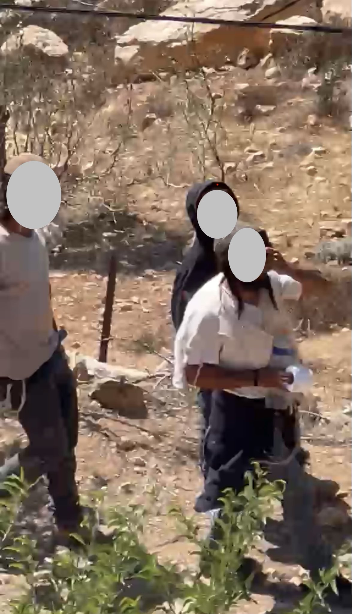 Thumbnail preview image for the video titled: Israeli army seized the Palestinian house in Qusra without evacuating the settlers besieging it