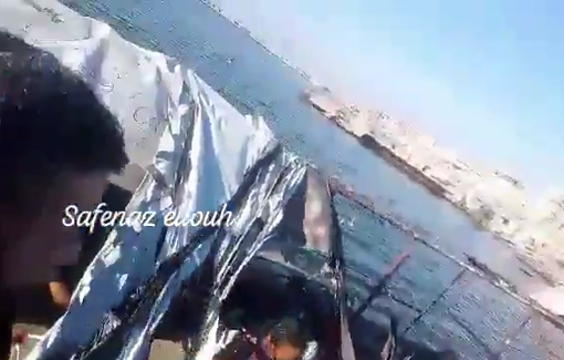 Thumbnail preview image for the video titled: Massacre scene at Gaza Port after Israel bombed a busy cafe