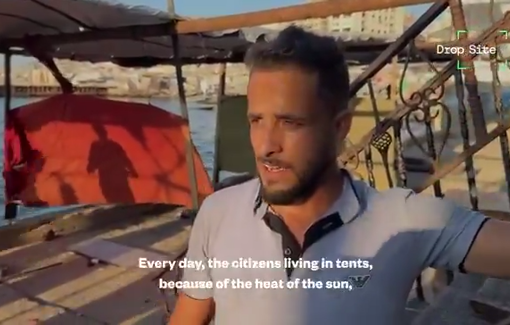 Thumbnail preview image for the video titled: Eyewitness recounts Gaza Port massacre amid exhausting inhuman living conditions and false promises of peace