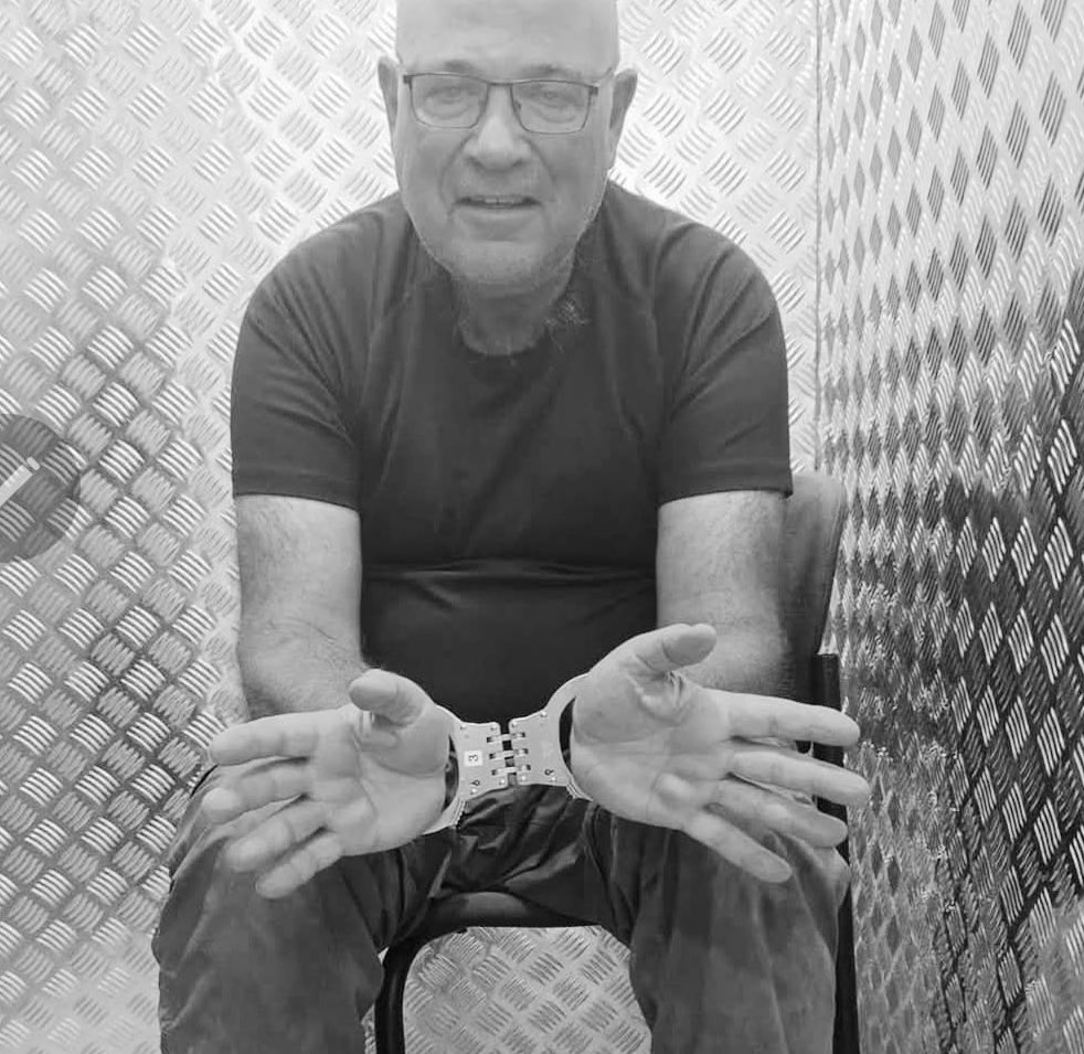 Thumbnail preview image for the video titled: Col. (res.) Doron Meinert were arrested by Israeli police for his protective presence in At-Tawil
