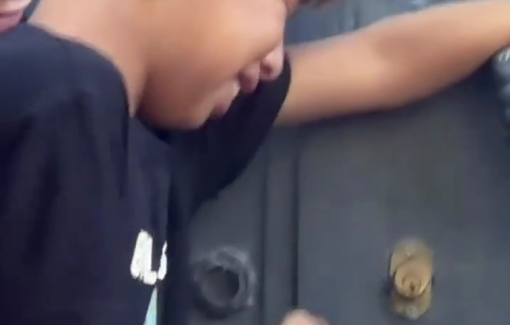 Thumbnail preview image for the video titled: Child mourns brother killed by Israel's bombing of Gaza Port cafe