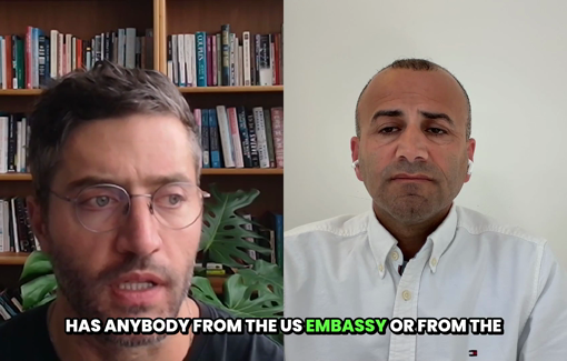 Thumbnail preview image for the video titled: Testimony of the US-Palestinian owner of the besieged house in Qusra