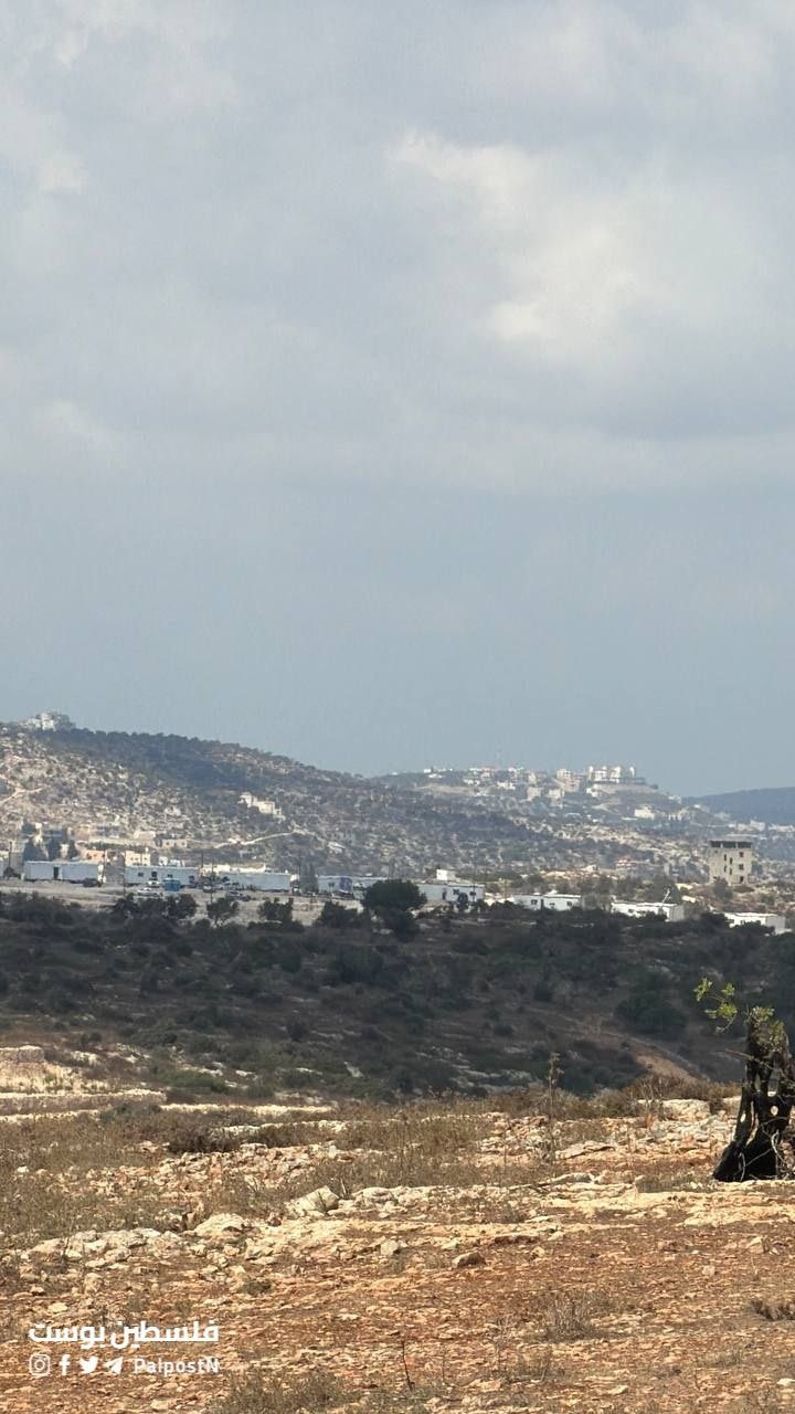 Thumbnail preview image for the video titled: Israeli occupation authorities inaugurate the “Noa” settlement near Qabatiya (Jenin)