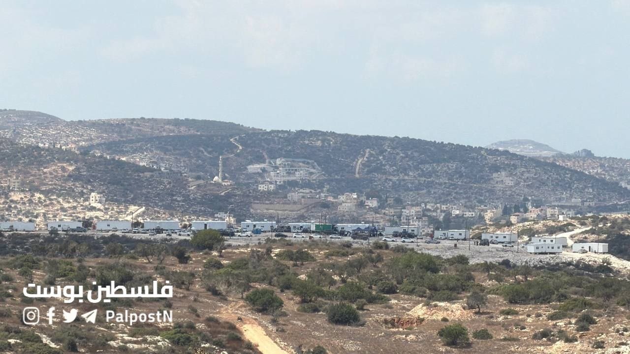 Thumbnail preview image for the video titled: Israeli occupation authorities inaugurate the “Noa” settlement near Qabatiya