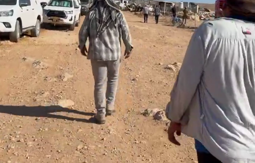 Thumbnail preview image for the video titled: Israeli authorities launched a major demolition of Khirbet Al-Fakheet, in Masafer Yatta