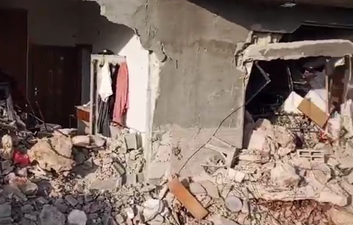 Thumbnail preview image for the video titled: Israeli forces besieged & killed resisting Palestinian in Aqraba, demolishing his home
