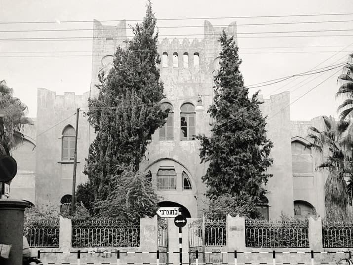 Thumbnail preview image for the video titled: The first Zionist Hebrew school in Palestine, established in 1909 was modeled after the Temple.