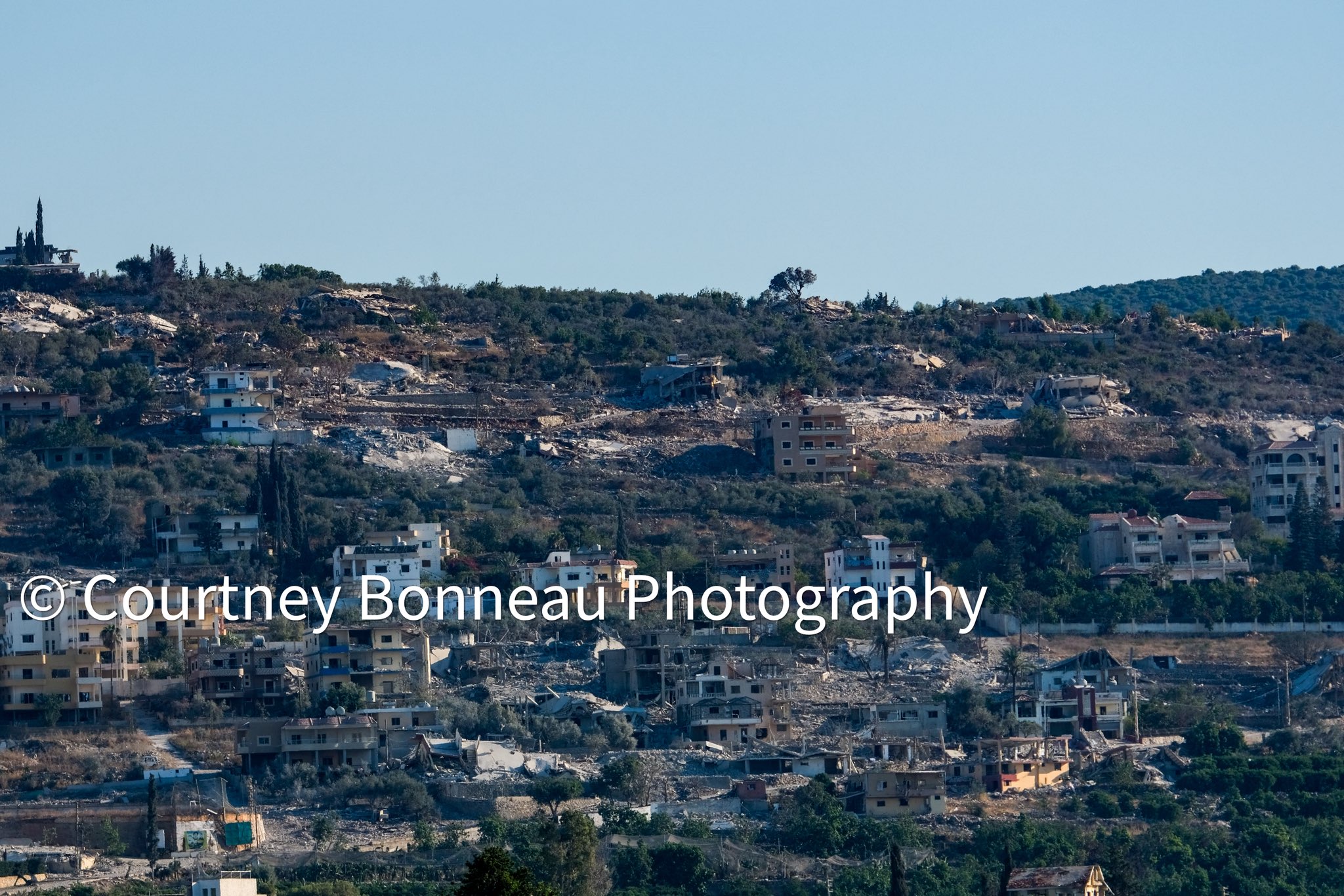 Thumbnail preview image for the video titled: Destruction of Mansouri, view from the ground