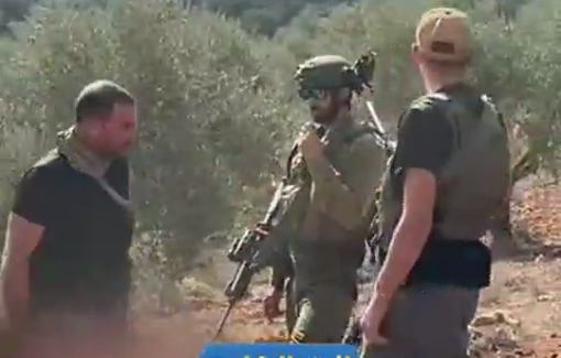 Thumbnail preview image for the video titled: During the olive harvest, clashes broke out again with settlers, who were echoing Ahmad Tibi’s words: “Every dog has its day.”