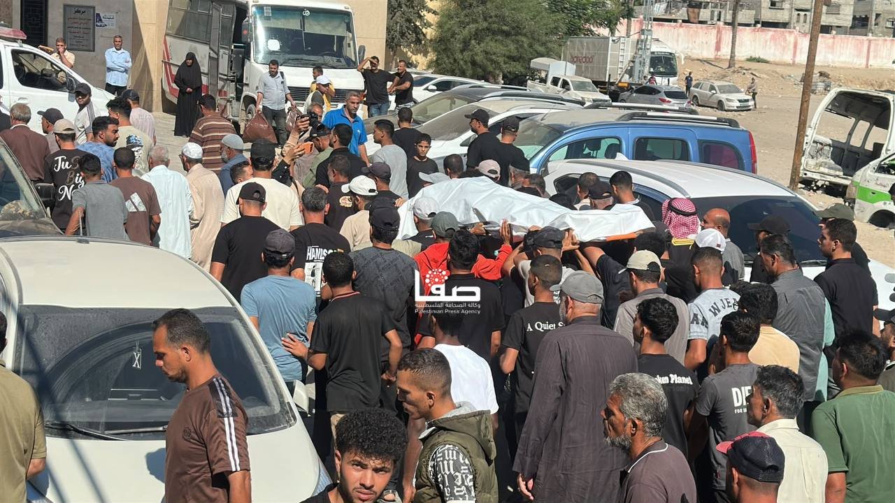 Thumbnail preview image for the video titled: Funeral of police lieutenant killed by Israel in the "safe zone"