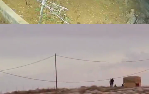 Thumbnail preview image for the video titled: Wadi Rakhim, new outpost following by a new pogrom