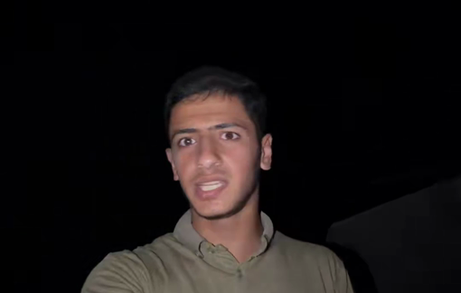 Thumbnail preview image for the video titled: Aftermath of Israeli bombing of a house in the Sabra neighborhood