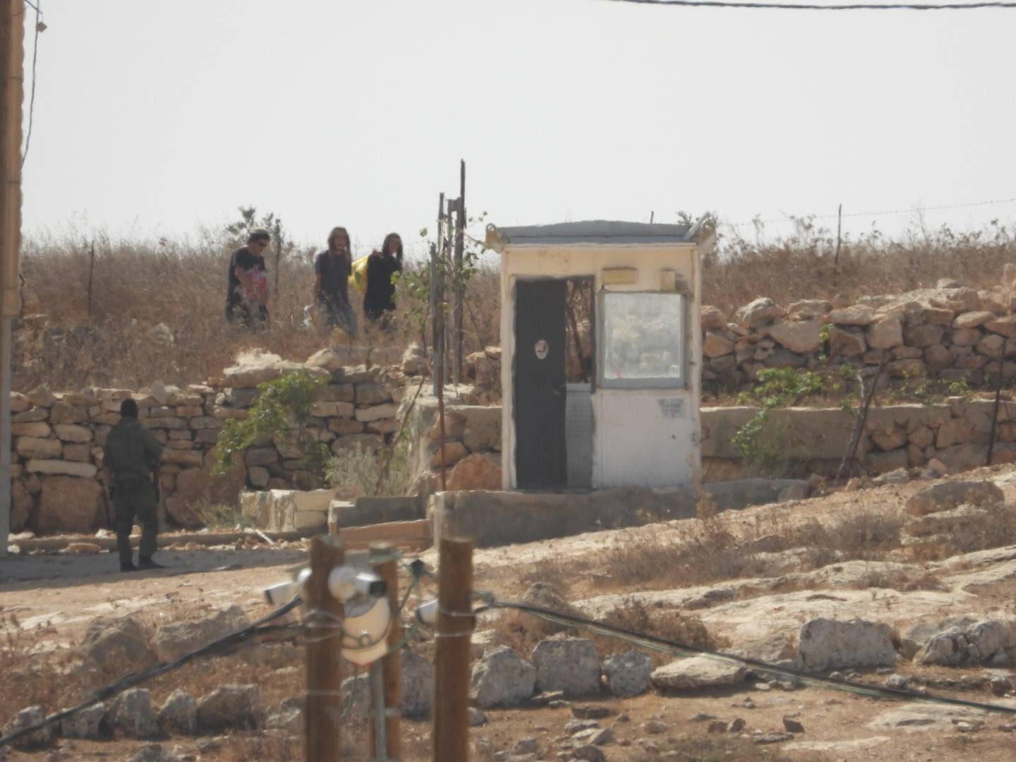 Thumbnail preview image for the video titled: Settlers have been blocking a Palestinian house in Wadi Rakhim for the third consecutive day