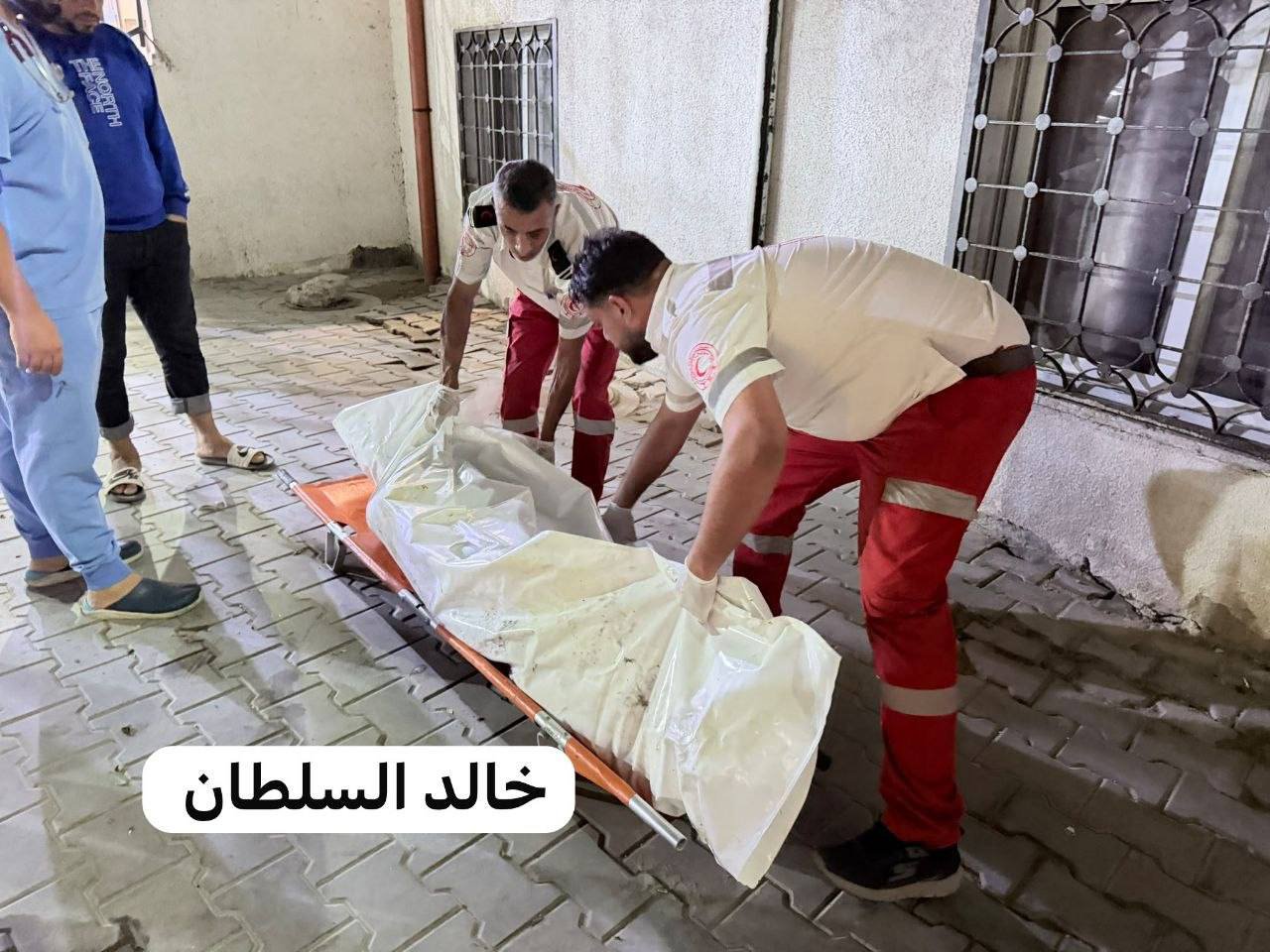 Thumbnail preview image for the video titled: Mother killed in 4am Israeli strike on her apartment in Gaza City