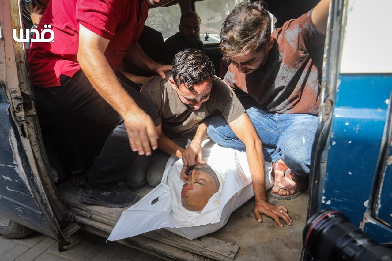 Thumbnail preview image for the video titled: Farewell to Palestinian man killed in northern Gaza