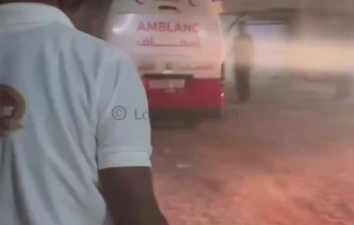Thumbnail preview image for the video titled: Scenes from the site of deadly Israeli airstrike that killed a young man in Al-Nasr neighborhood