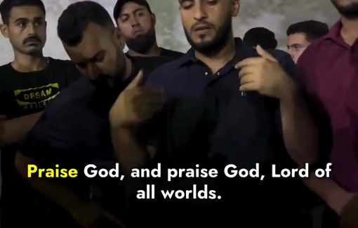 Thumbnail preview image for the video titled: Solemn mourning of young Palestinian killed by Israeli drone strike in west Gaza City
