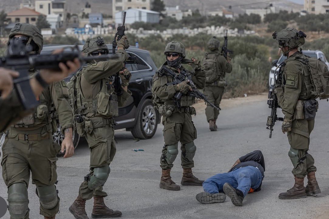 Thumbnail preview image for the video titled: Abduljaber Hasan Obeid, the village council member of Abu Falah was shot by the Israeli soldier in the legs