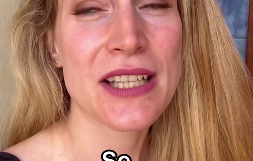 Thumbnail preview image for the video titled: Israeli "comedian" Noa Manor denying genocide and playing victim on October 7