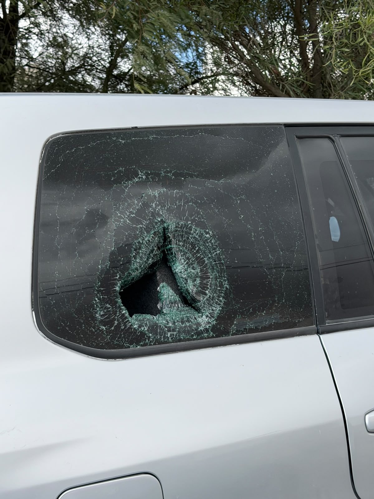 Thumbnail preview image for the video titled: Vehicles carrying diplomats from France, Belgium, and Poland came under attack by Israeli settlers in the Christian village of Al-Taybeh