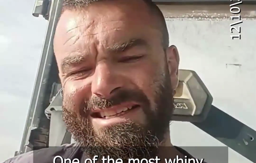 Thumbnail preview image for the video titled: Violent IDF reservist settler's racist rant about Israeli Arabs