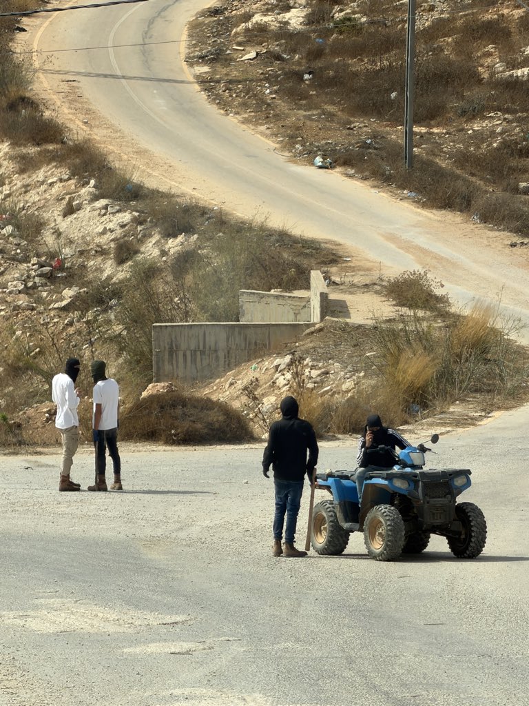 Thumbnail preview image for the video titled: The ATV of the settler Nadav Cohen Tzemach was present on the site of the Taybeh attack