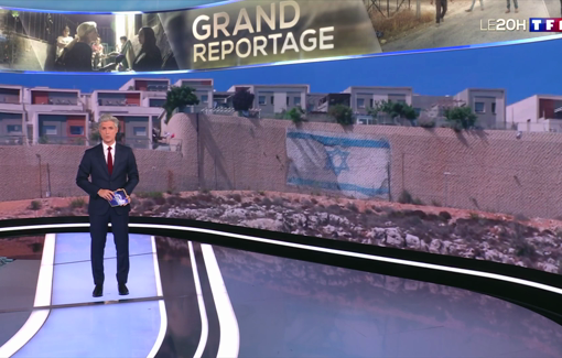 Thumbnail preview image for the video titled: The land theft in the West Bank (TF1 reporting)