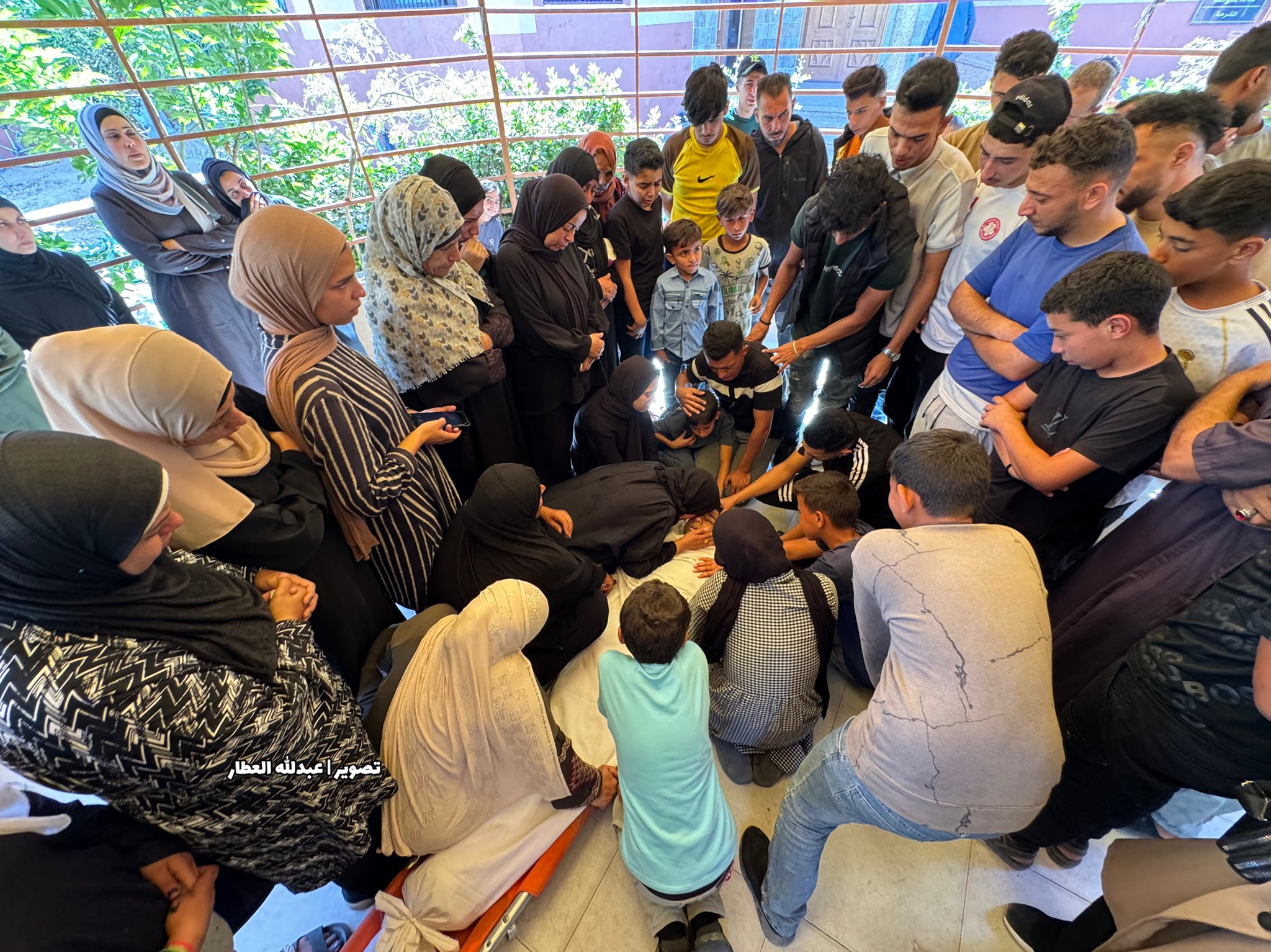 Thumbnail preview image for the video titled: Family mourns child killed by Israeli gunfire in Khan Younis