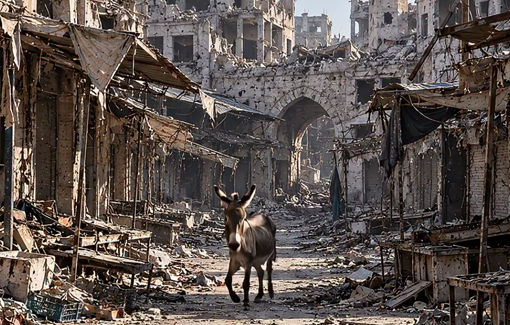 Thumbnail preview image for the video titled: Israeli party posts "You must be a donkey (idiot) to want stay in Gaza"