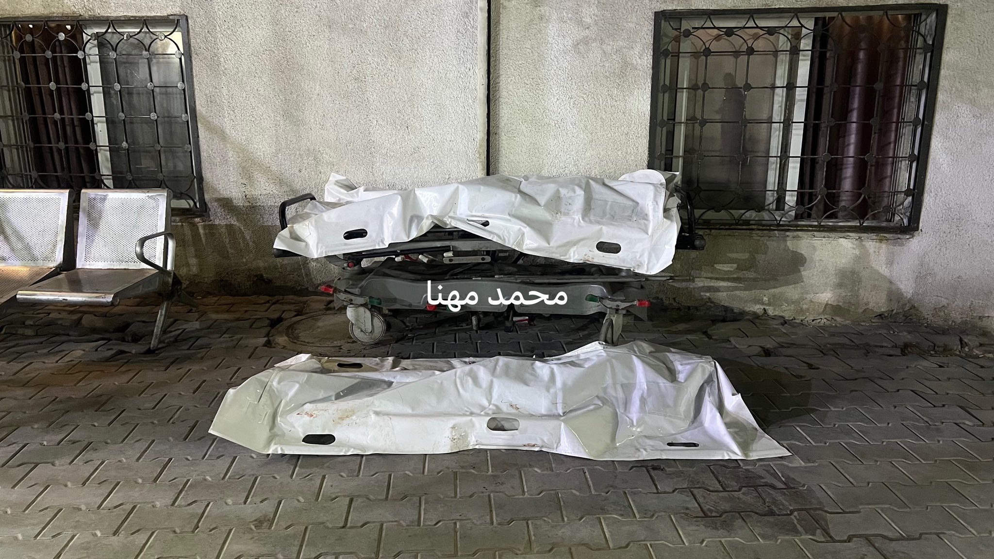 Thumbnail preview image for the video titled: Bodies of two young Palestinians beheaded in deadly Israeli strike targeting them