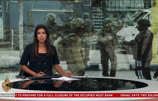 Thumbnail preview image for the video titled: Benjamin Netanyahu vowed to demolish an entire Hebron neighborhood and build "more and more settlements"