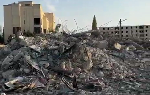 Thumbnail preview image for the video titled: Israeli forces launch collective punishment demolitions in Hebron after giving residents five minutes to evacuate
