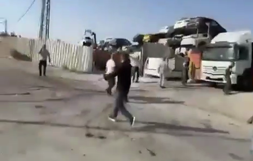 Thumbnail preview image for the video titled: Israeli forces launch collective punishment demolitions in Hebron after giving residents five minutes to evacuate