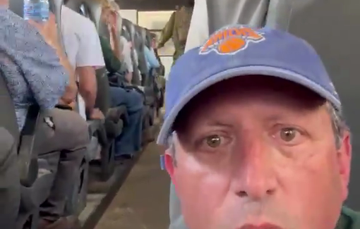 Thumbnail preview image for the video titled: Dozens of american protective presence including representative Brad Lander arrested in Nahhalin