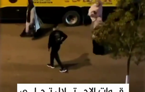 Thumbnail preview image for the video titled: Palestinian residents expelled from their home in Jalda neighborhood in Hebron
