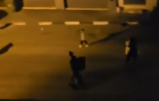 Thumbnail preview image for the video titled: Forced evacuations carried out by Israeli occupation forces in the al-Jalda area of Hebron