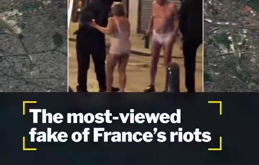 Thumbnail preview image for the video titled: Israeli disinformation spread in France to fuel Islamophobia