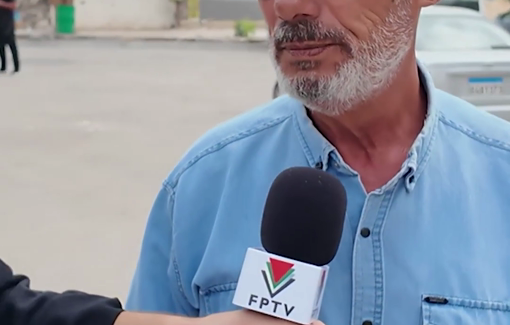 Thumbnail preview image for the video titled: Jewish drones terrorize families returning to Western Zaoutar el-Gharbiyeh