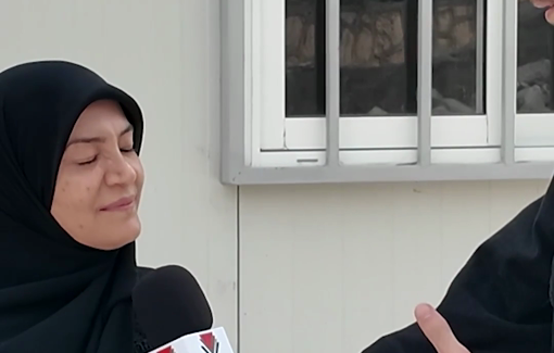 Thumbnail preview image for the video titled: After Israel destroyed their village, Western Zawtar's resident forced to live in prefabricated houses