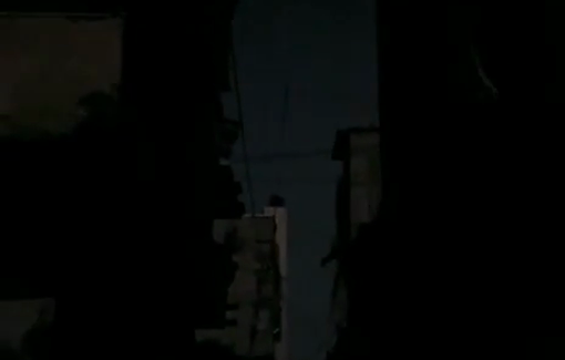 Thumbnail preview image for the video titled: Moment of Israeli bombing of residential block in Nuseirat