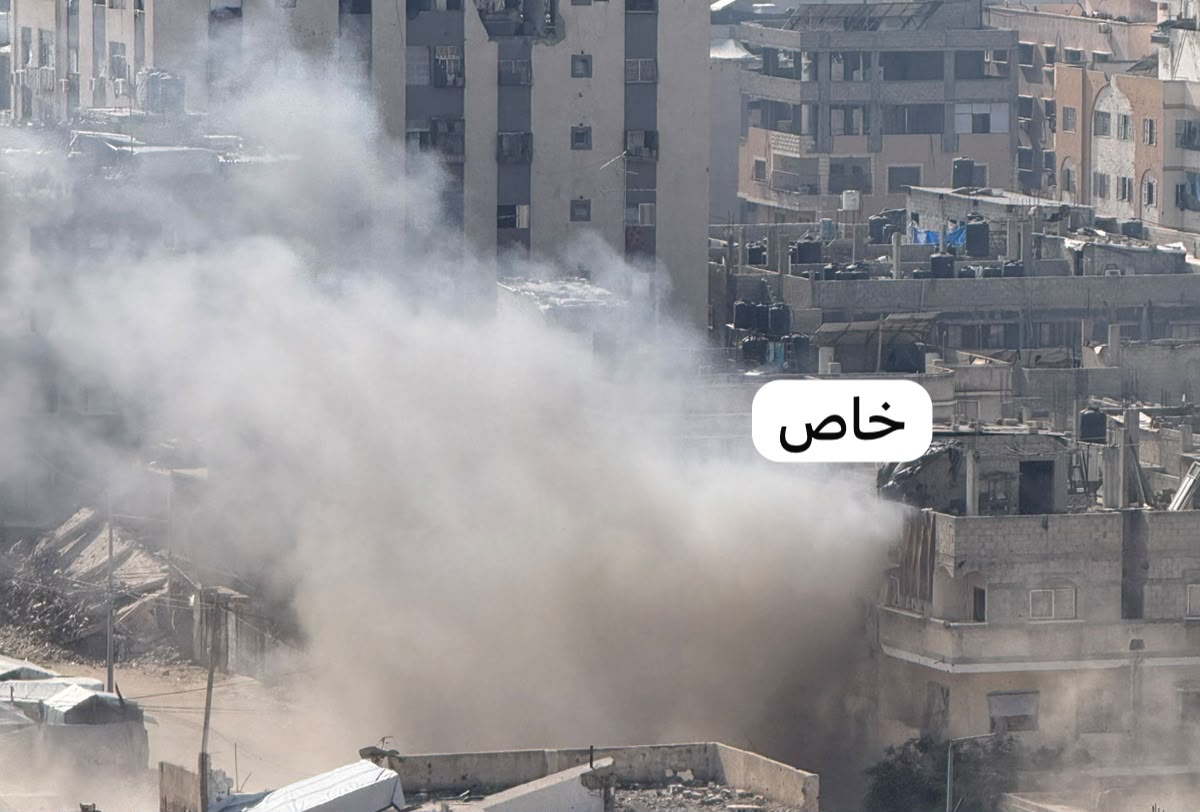 Thumbnail preview image for the video titled: The moment Israeli drone struck and killed two Palestinians in Al-Nasr neighborhood