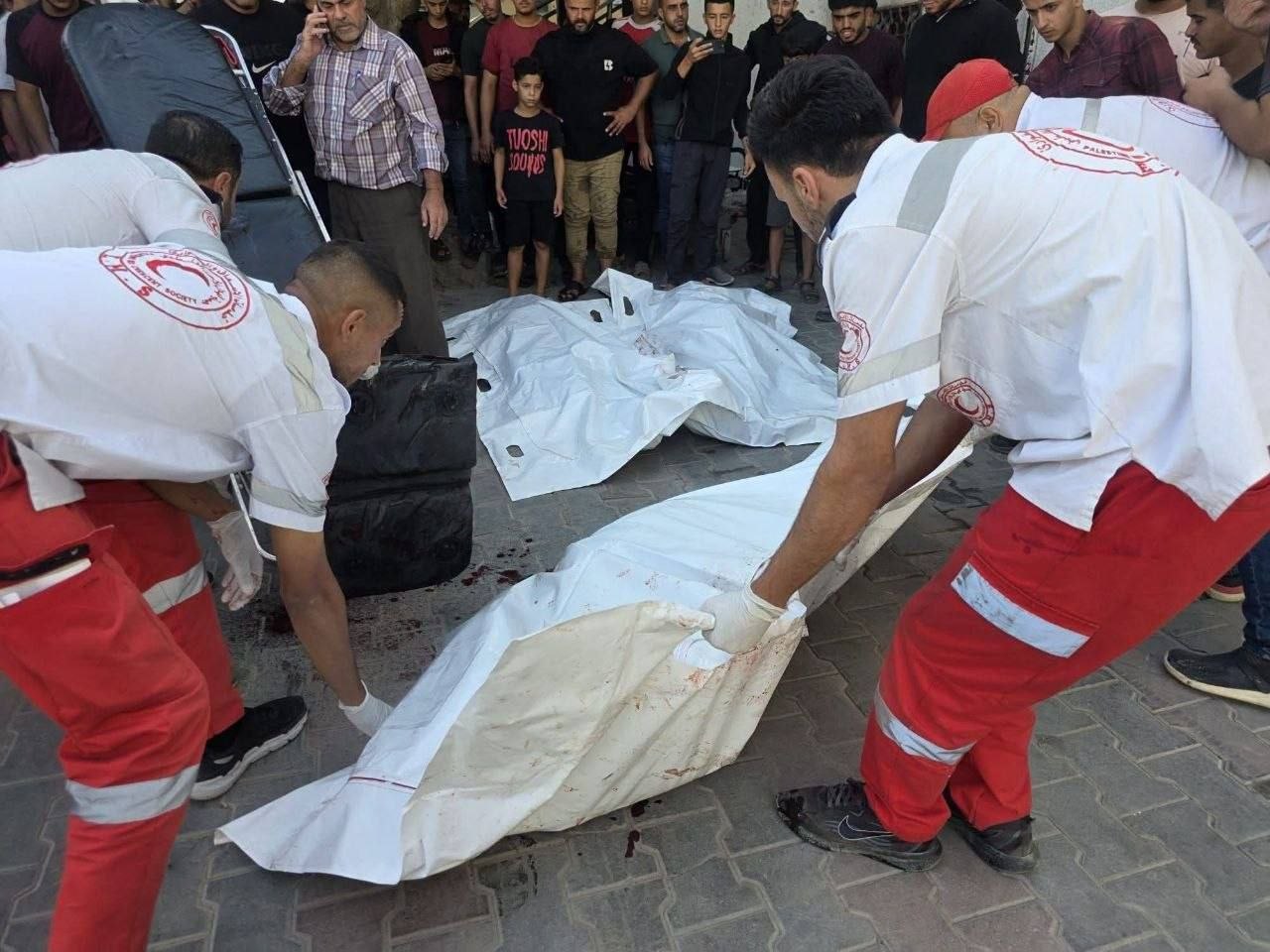 Thumbnail preview image for the video titled: 3 men killed in second Israeli drone strike on university building