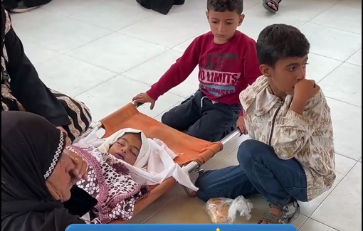 Thumbnail preview image for the video titled: Family mourns child shot in Al-Mawasi