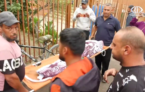 Thumbnail preview image for the video titled: Family mourns child shot in Al-Mawasi