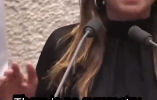 Thumbnail preview image for the video titled: MK Meirav Ben-Ari: "There is no symmetry. The children of Gaza brought it upon themselves"
