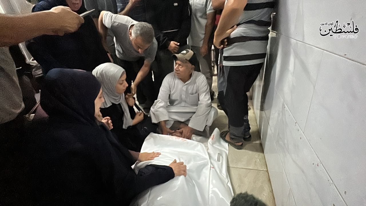 Thumbnail preview image for the video titled: Families mourn border crossing workers killed in direct Israeli airstrike