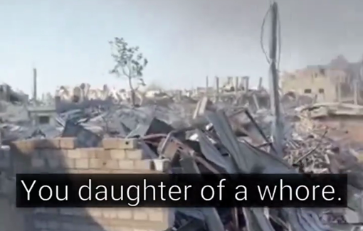 Thumbnail preview image for the video titled: “𝗛𝗲𝗿𝗲’𝘀 𝗚𝗮𝘇𝗮. 𝗬𝗼𝘂 𝗱𝗮𝘂𝗴𝗵𝘁𝗲𝗿 𝗼𝗳 𝗮 𝘄𝗵𝗼𝗿𝗲. 𝗪𝗲’𝗹𝗹 𝗯*𝗿𝗻 𝘆𝗼𝘂𝗿 𝗺𝗼𝘁𝗵𝗲𝗿. 𝗔𝗹𝗹 𝗼𝗳 𝗦𝗮𝗷𝗮𝗶𝘆𝗮 𝘄𝗶𝗹𝗹 𝗯𝘂𝗿𝗻 𝗶𝗻 𝗳𝗹𝗮𝗺𝗲𝘀"